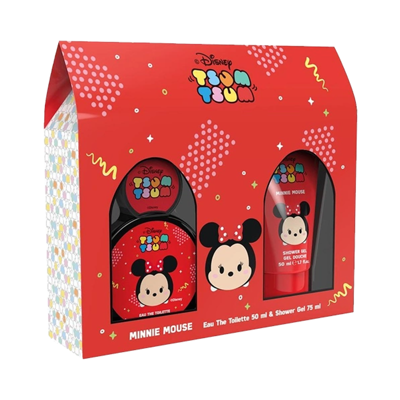 Disney Cofanetto Bimbi Tsum Tsum Ii Minnie Eau De Toilette 50Ml + Shower Gel 50Ml
